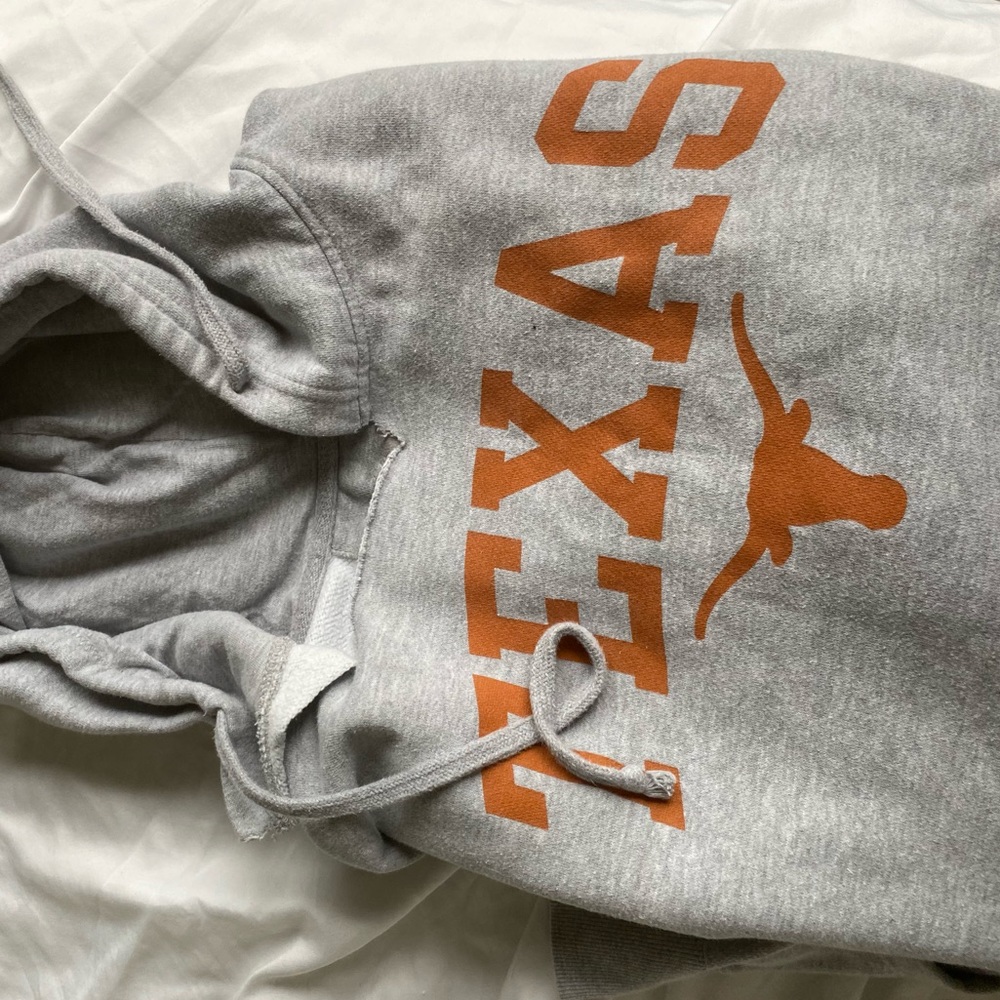 University of Texas gray hoodie